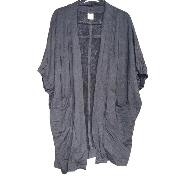 SOMA size L/XL black cozy cardigan - Picture 1 of 5